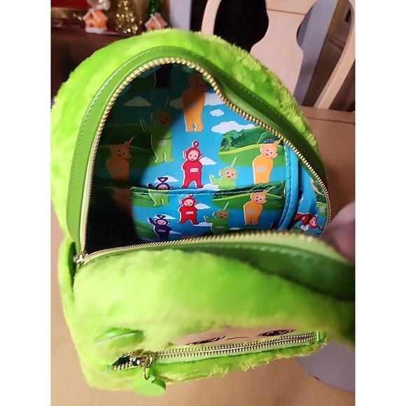 Loungefly Teletubbies Dipsy Plush Cosplay Light Up Mini Backpack (NWT) main image 4